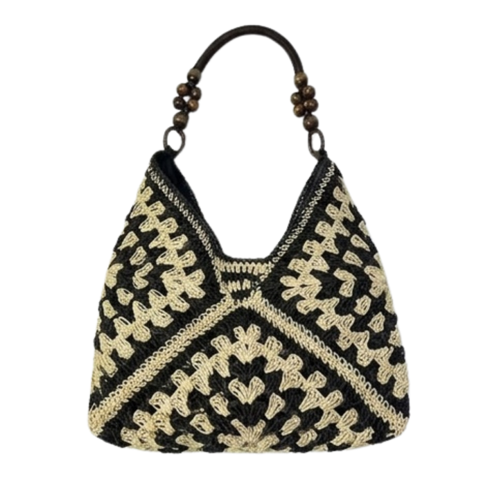 Solèra™ – Crochet Summer Tote with Hidden Lining