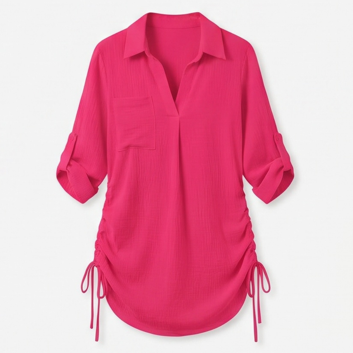 Coverly™ – Breezy Beach Cover-Up Shirt Dress