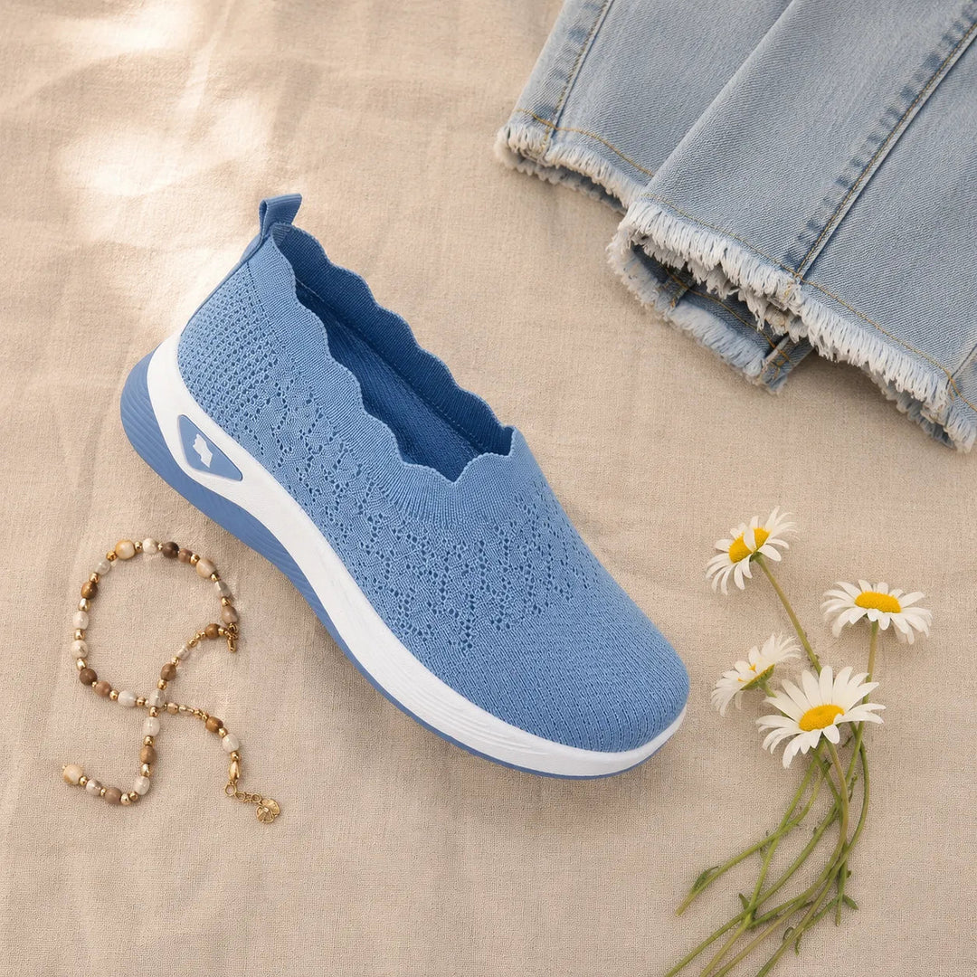 Wavella – Lightweight Slip-On Walking Shoes for Women