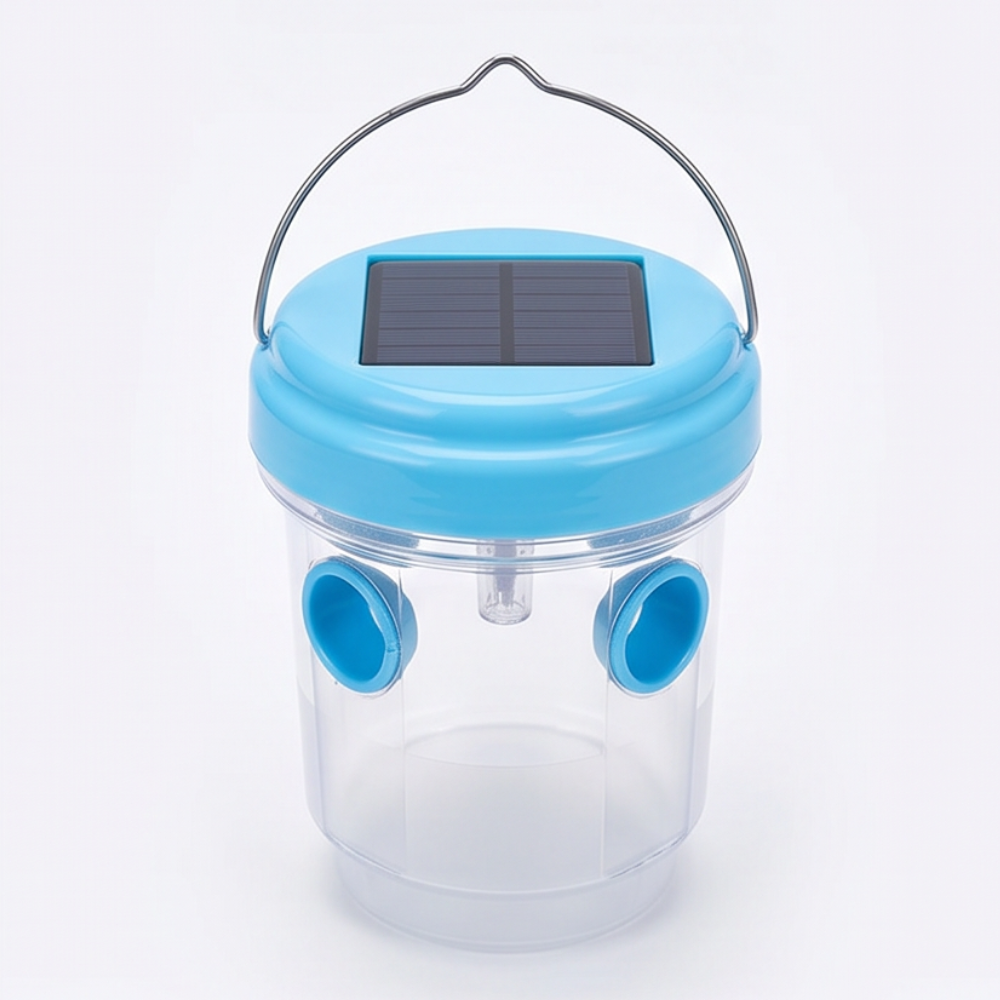 Waspora™ Solar Wasp Trap with LED for Day and Night Catching (2Pack)