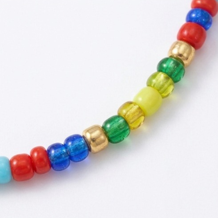 Liora™ Colorful Beaded Initial Necklace