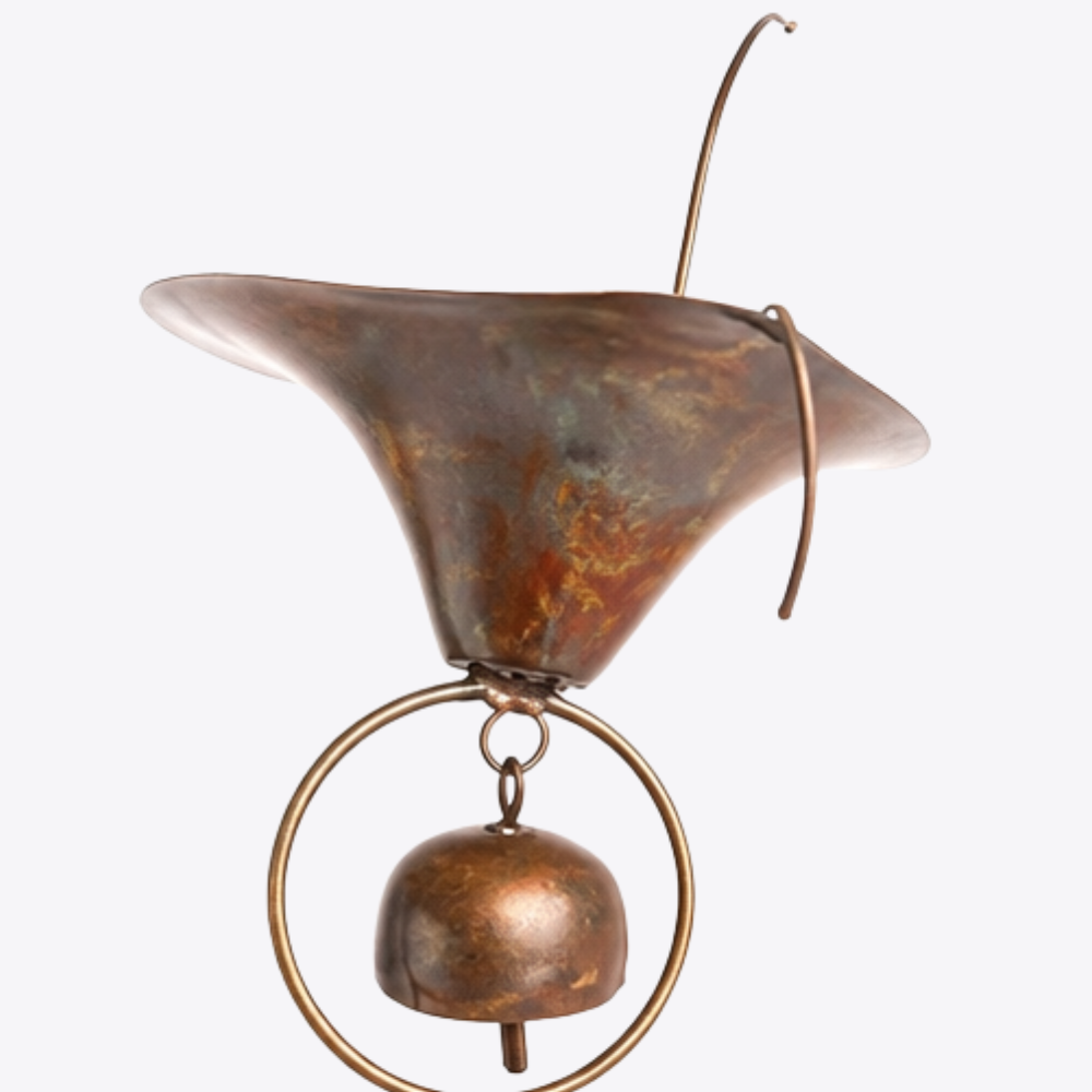 Lyralea™ – Calla Lily Garden Stake with Bell Chimes