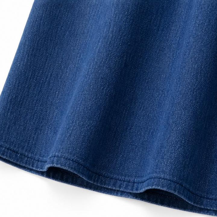 Lunavia™ Eyelet Trim Linen Midi Dress for Effortless Summer Style