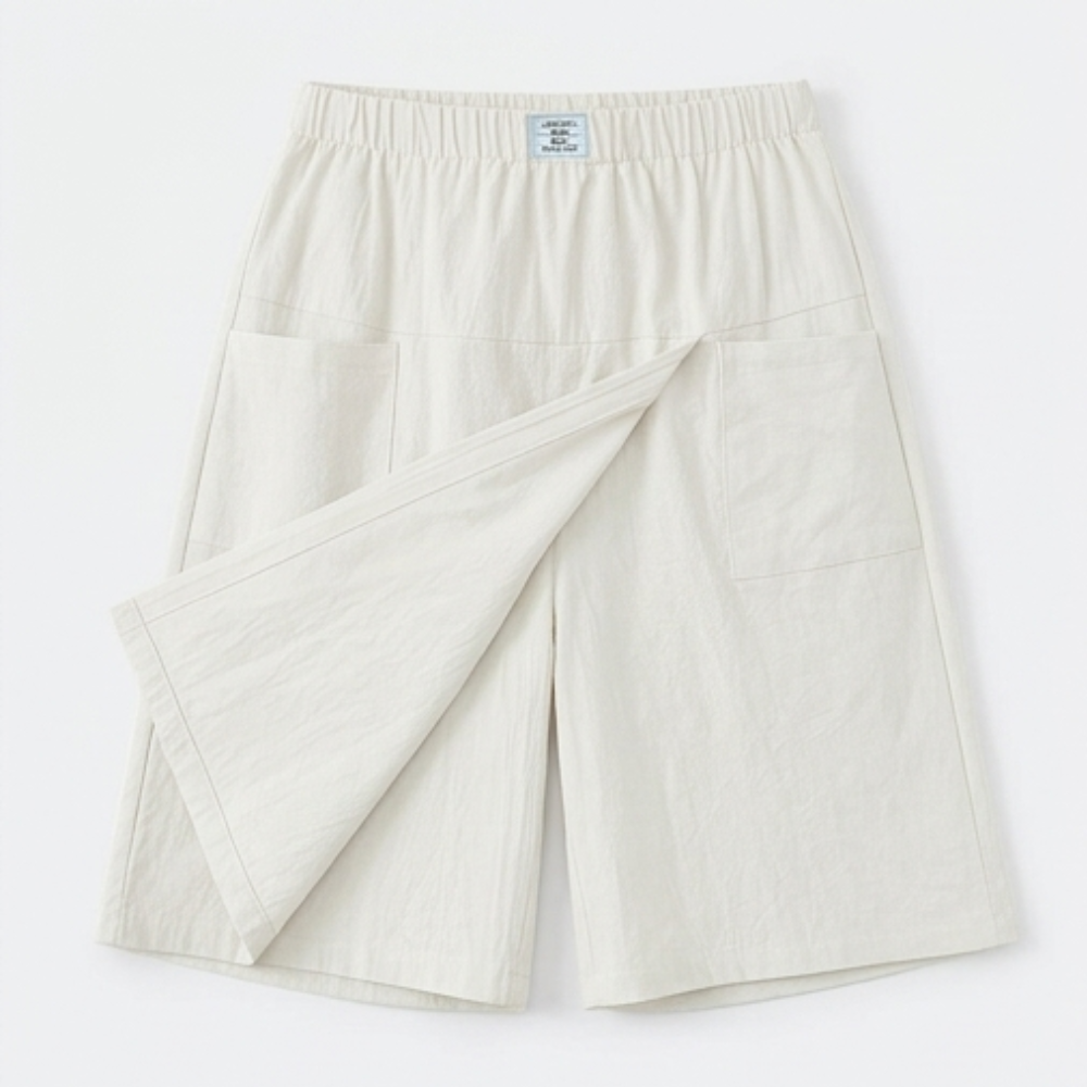 Soléva™ – Wrap-Front Skort with Hidden Shorts