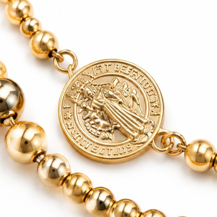 Belluna™ – Double Wrap Rosary Bracelet