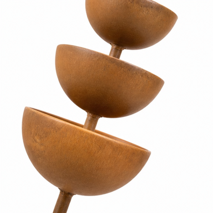 Birdwell™ – Rustic Copper Bird Bath Garden Stake