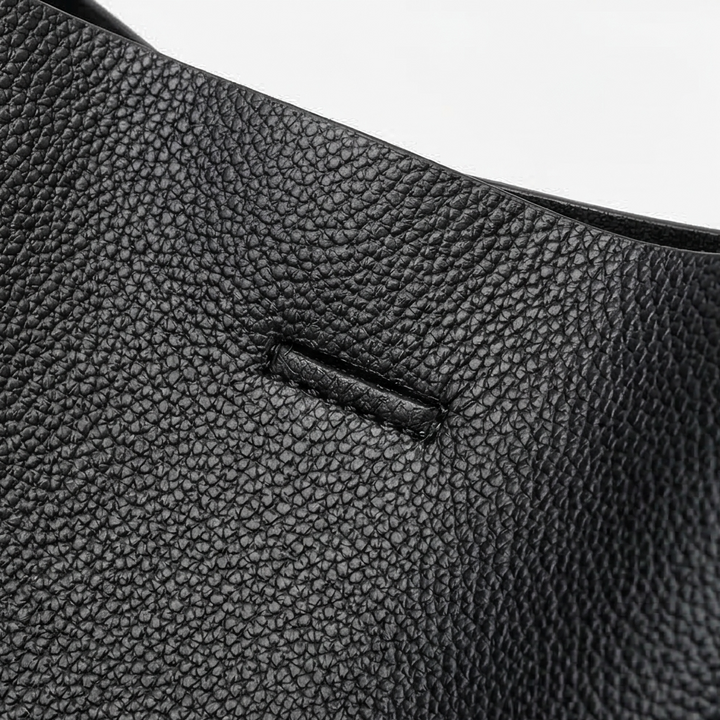 Tessara™ – Structured Pebbled Leather Tote Bag