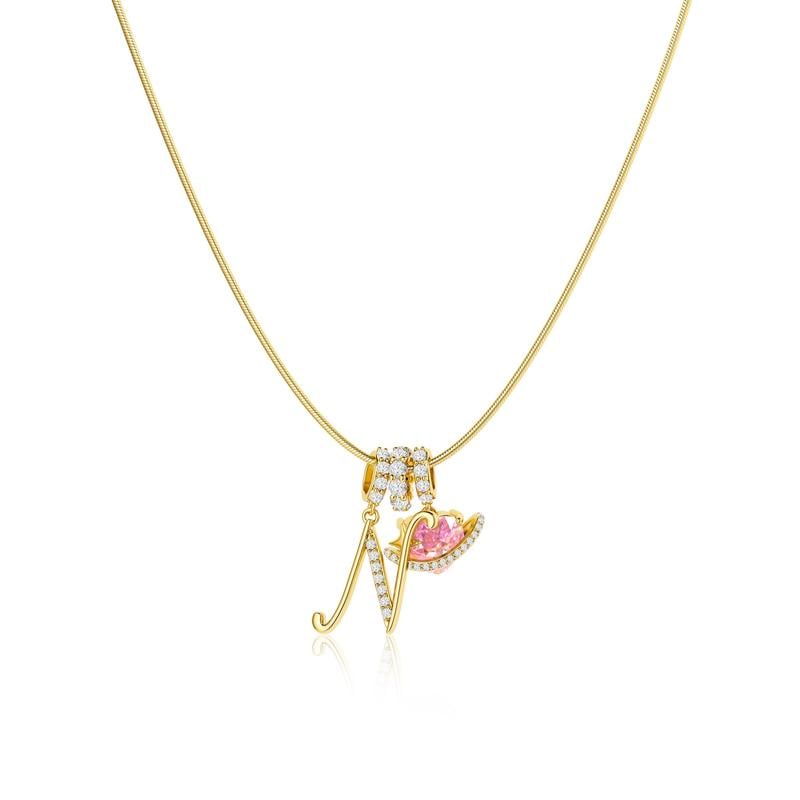 Levara™ – Personalized Initial Heart Necklace
