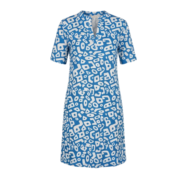 Vivara™ – Breezy V-Neck Printed Dress