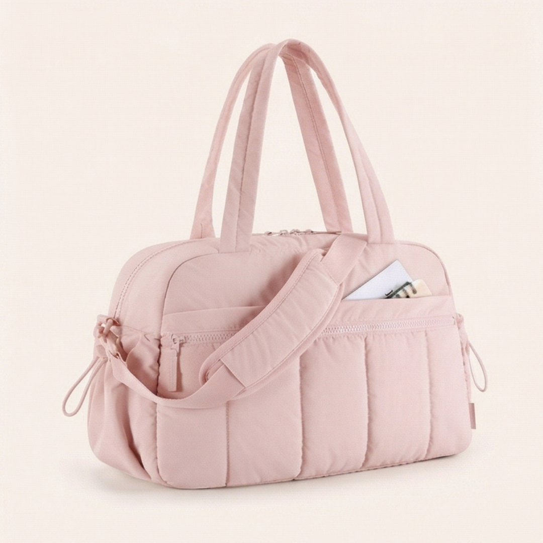 Cloudara™ — Lightweight Quilted Carry All Tote