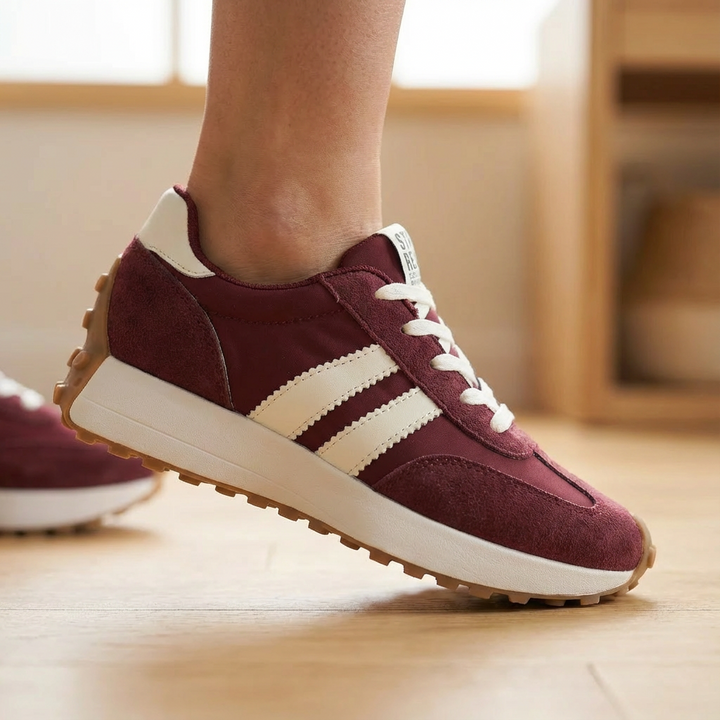 Velora™ Retro Suede Sneakers for All Day Comfort
