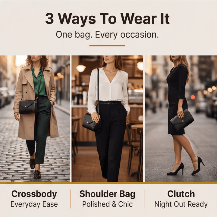 Calessa™ – Compact Crossbody for Everyday Essentials