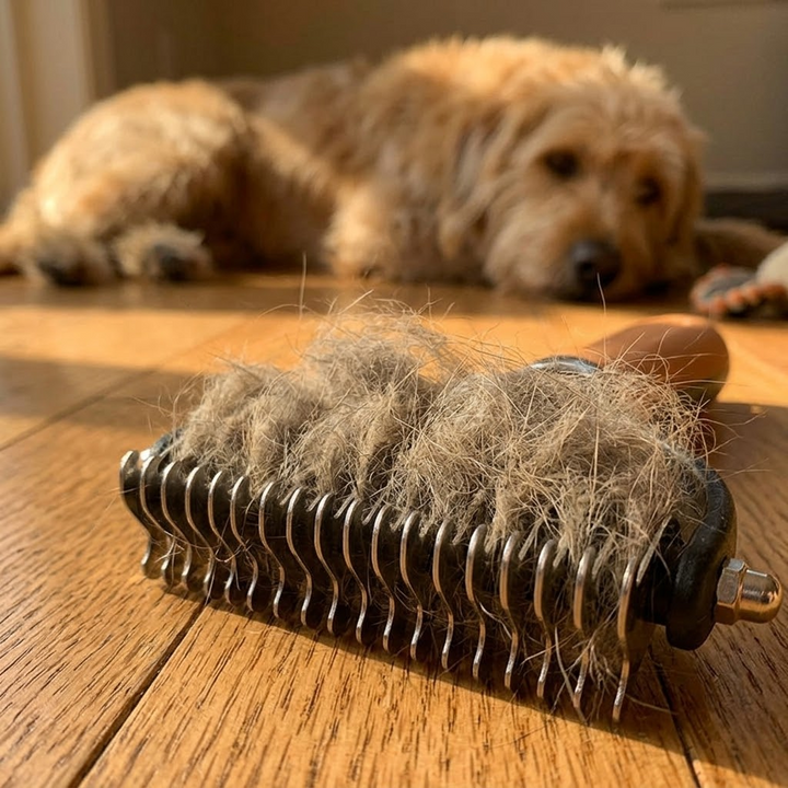PetGroom™ – Double-Sided Dematting Brush for Dogs and Cats