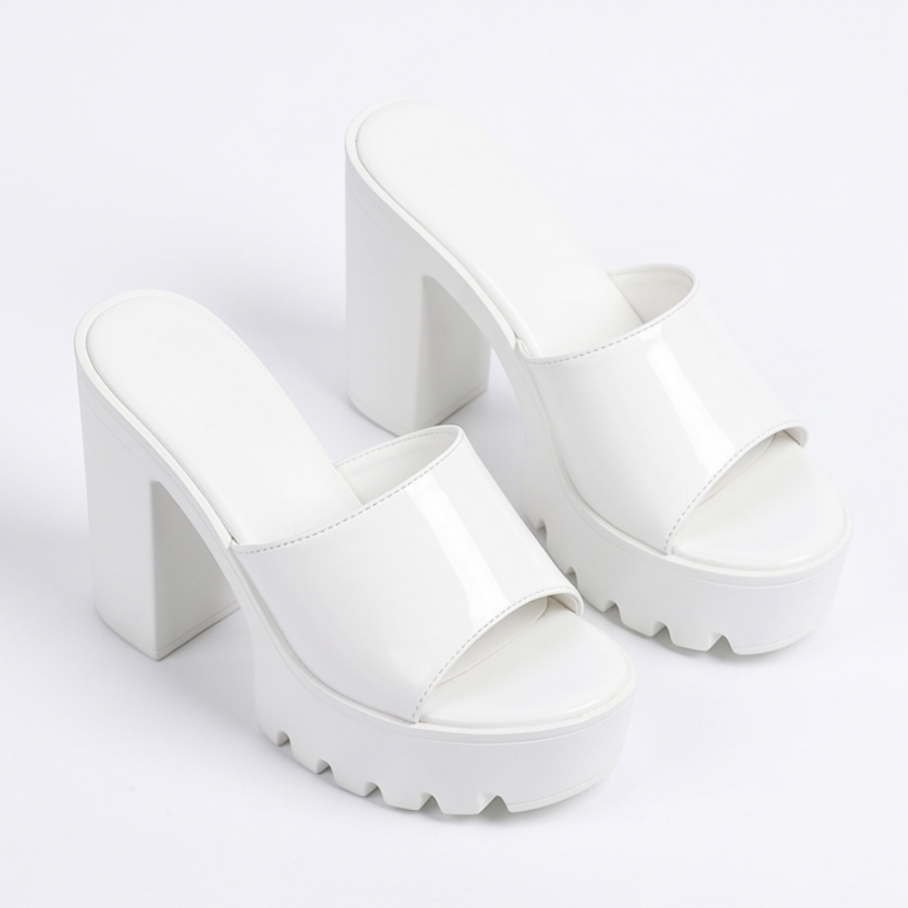 Elvara™ – Chunky Platform Heel Sandals
