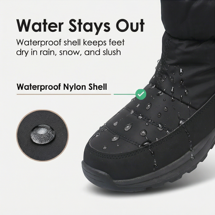 Warmstep™ Waterproof Fur Lined Winter Boots
