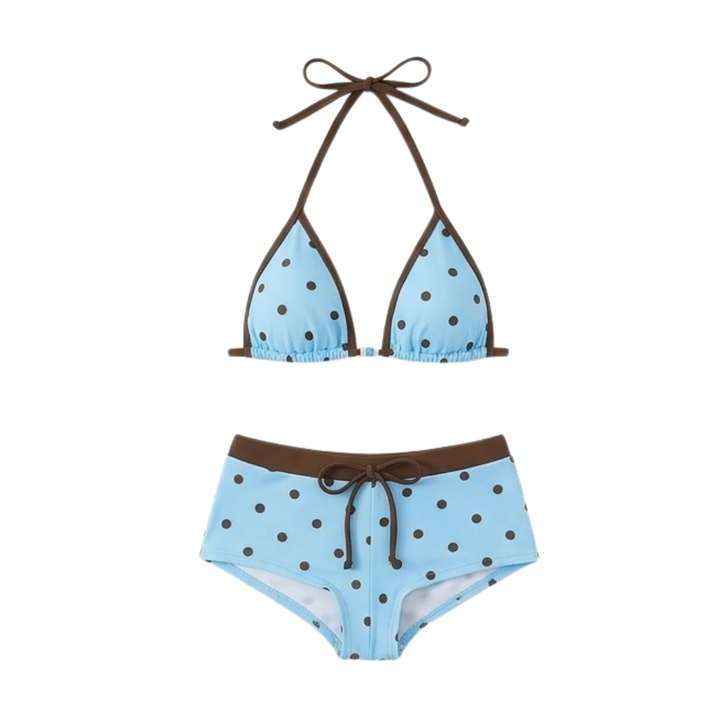 Soletta™ – Retro Polka Dot Bikini Set