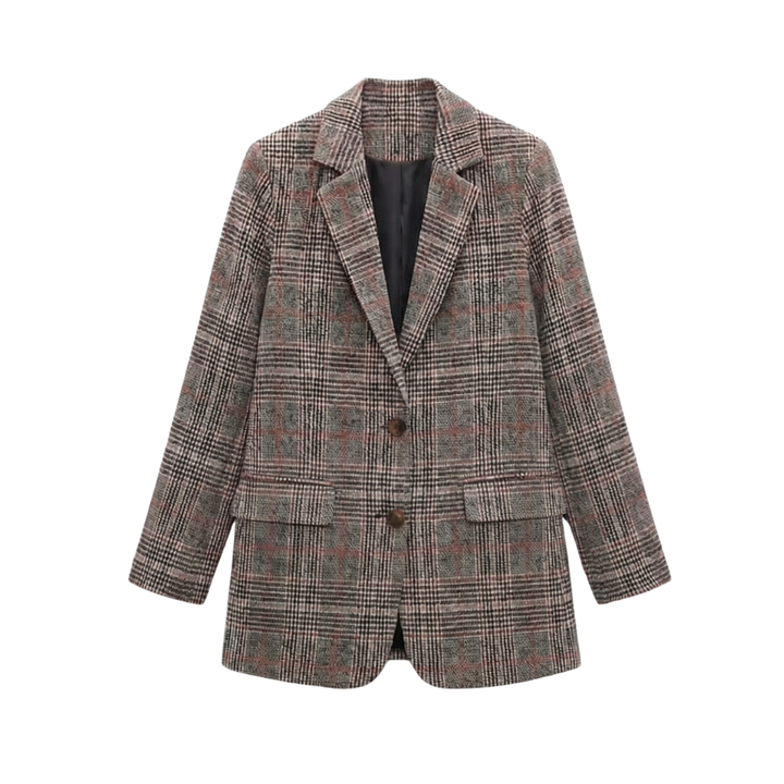 Hartlyn™ – Classic Glen Plaid Blazer