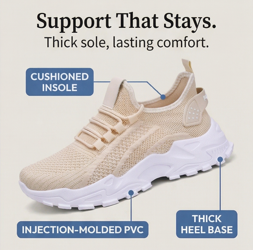 Aerloom™ – Breathable Knit Sneakers for All Day Comfort