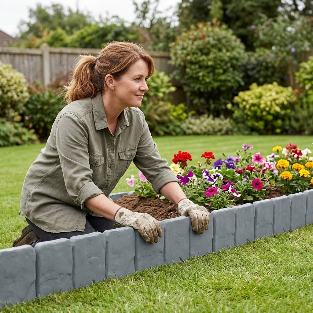 Stoneborder™ Faux Stone Garden Edging