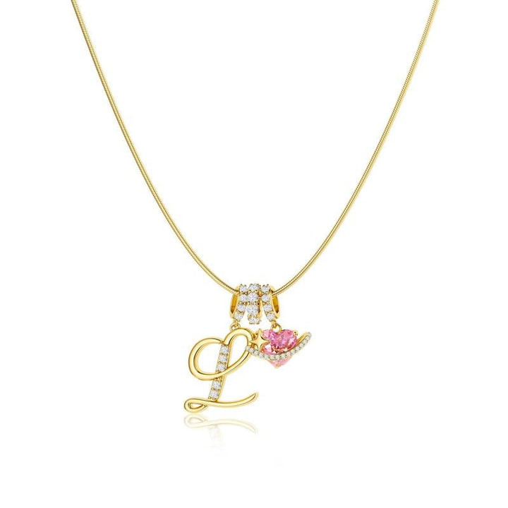 Levara™ – Personalized Initial Heart Necklace