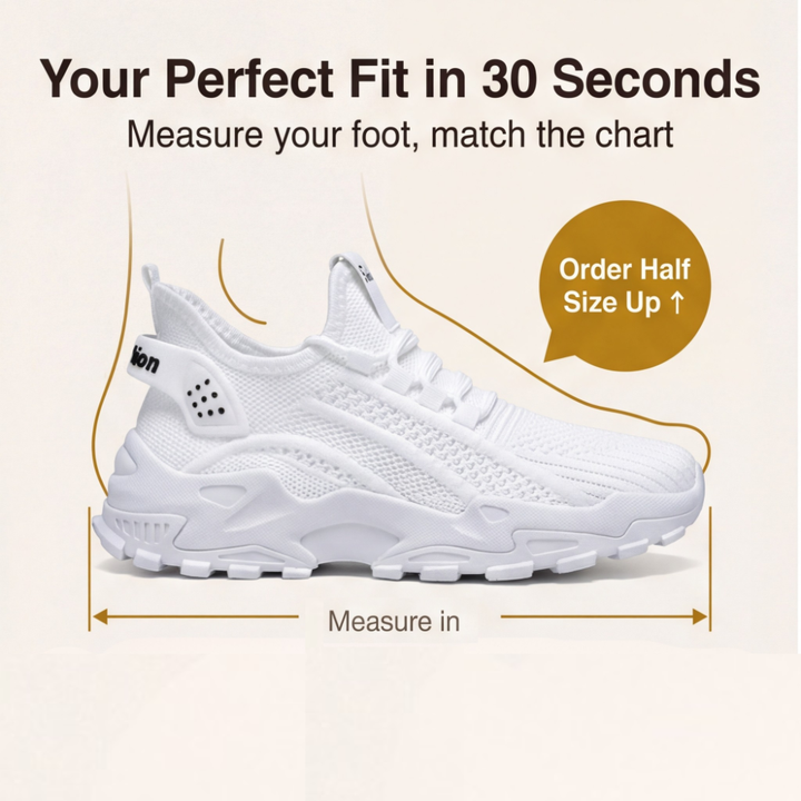 Airessa™ Breathable Mesh Sneakers for All Day Comfort