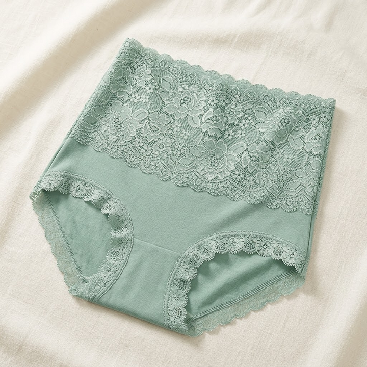 Lunelle™ – Floral Lace High-Waist Briefs 3-Pack