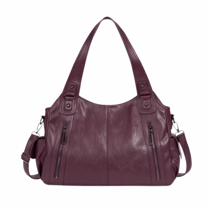 Noirvere™ — Slouchy Vegan Leather City Tote
