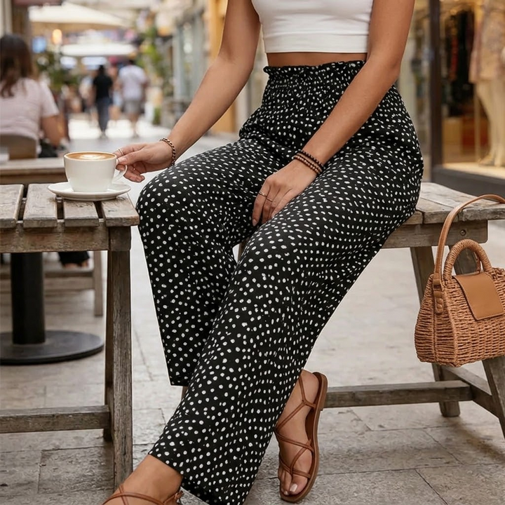 Vivara™ – Flowy High Waist Pull On Pants