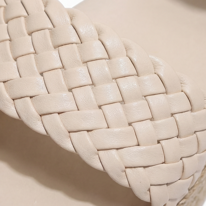 Solara™ Braided Platform Wedge Slides