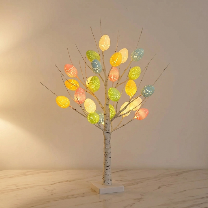 Bloomglow™ – Tabletop Easter Tree with 24 Glowing Eggs