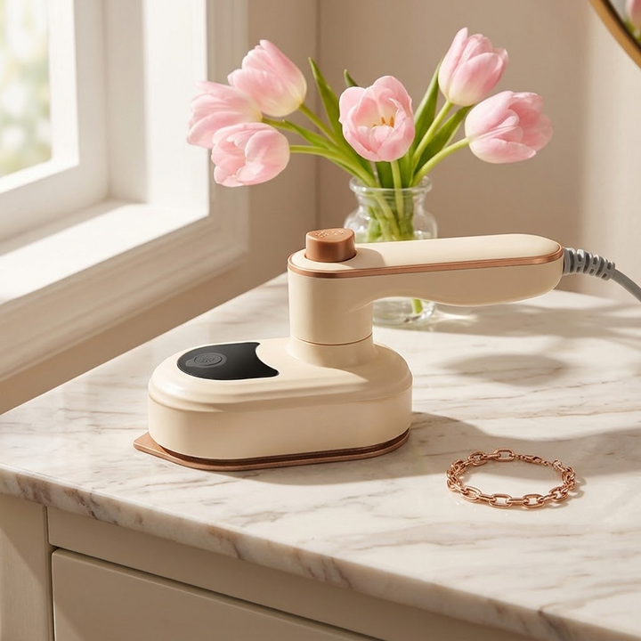 Steamly™ Portable Rotating Steam Iron for Travel