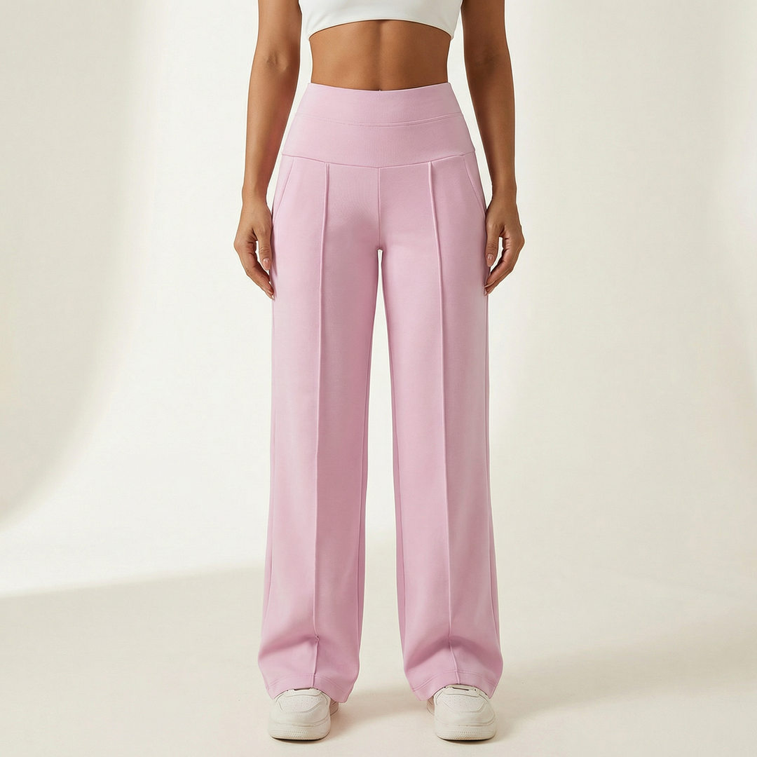 Velessa™ – Wide Leg High Waist Stretch Pants