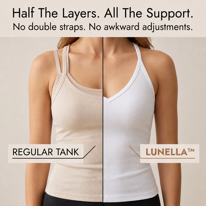 Lunella™ Ribbed V-Neck Tank