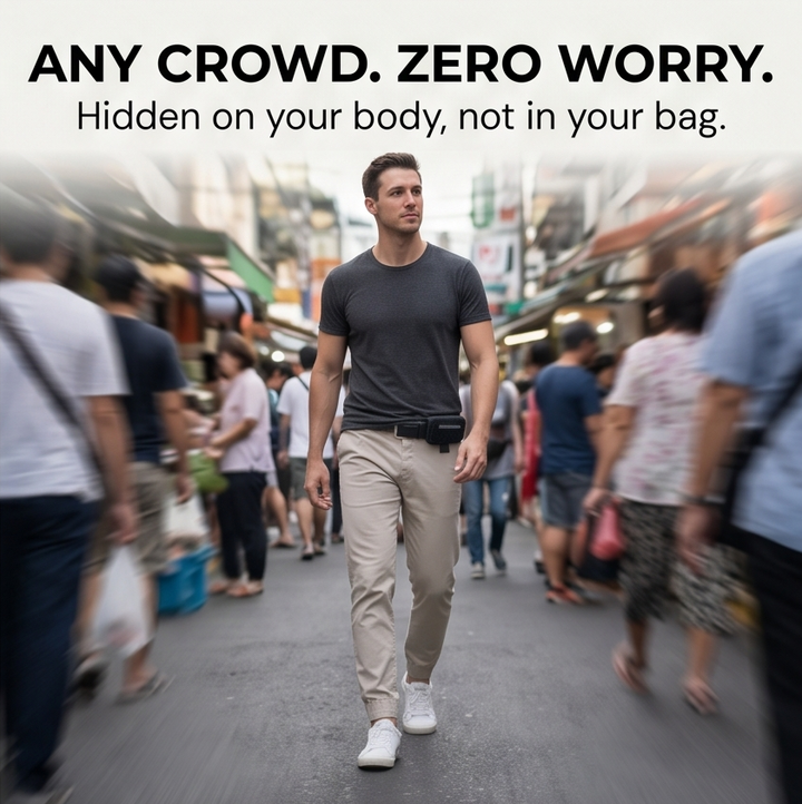 Beltora™ – Slim Belt Wallet for Hidden Carry