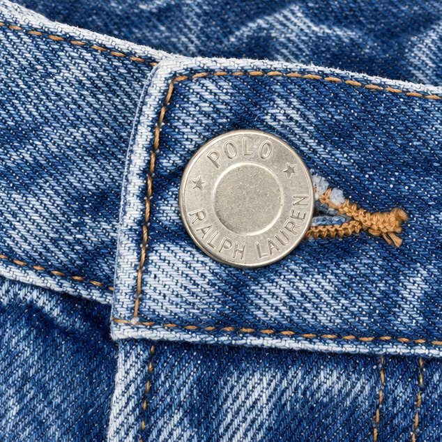 Brindley – Vintage Distressed Stretch Denim-like Bermuda Shorts