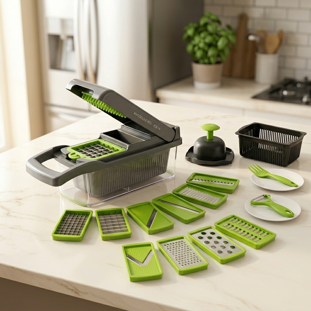 Slicera™ – All in One Veggie Prep Station