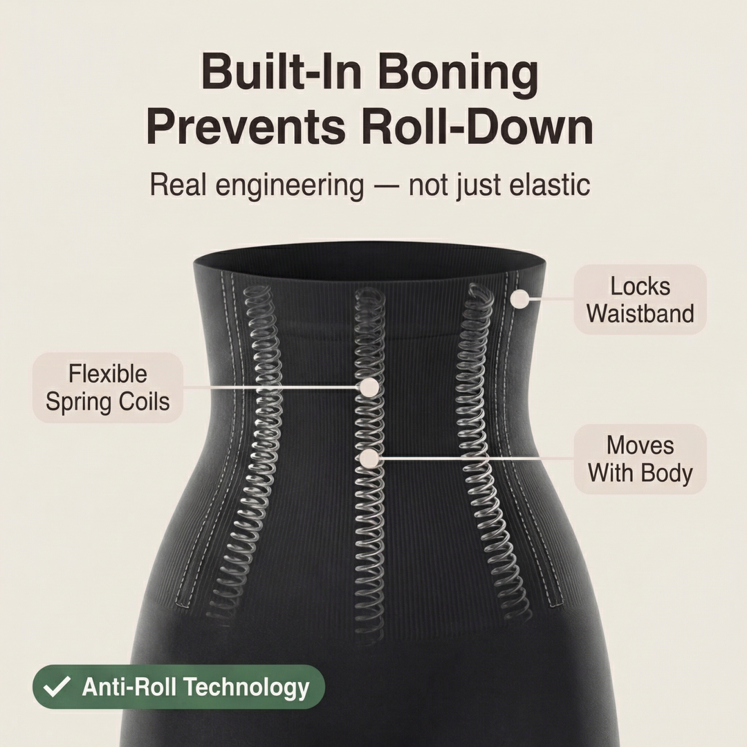 Shapeda™ – High Waisted Tummy Control Shaper Shorts