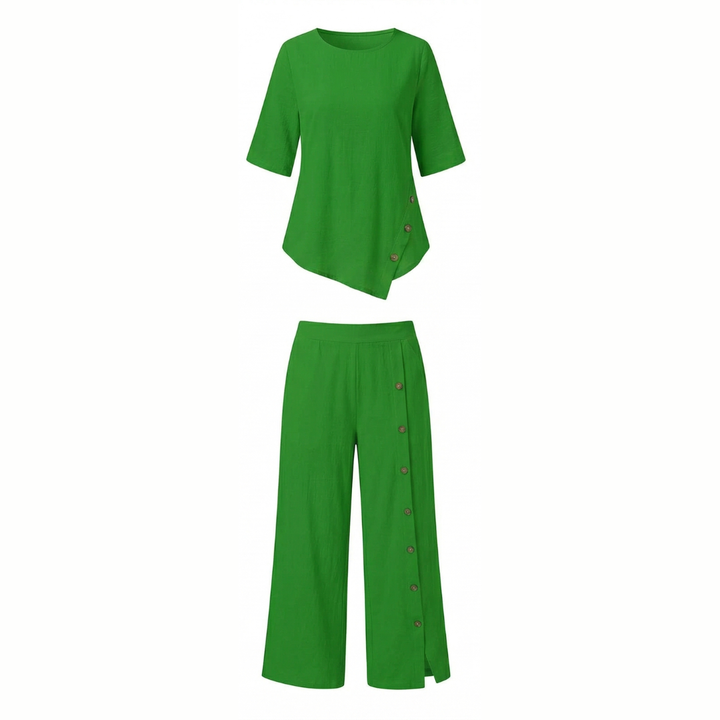 Elivara™ – Asymmetric Two Piece Set