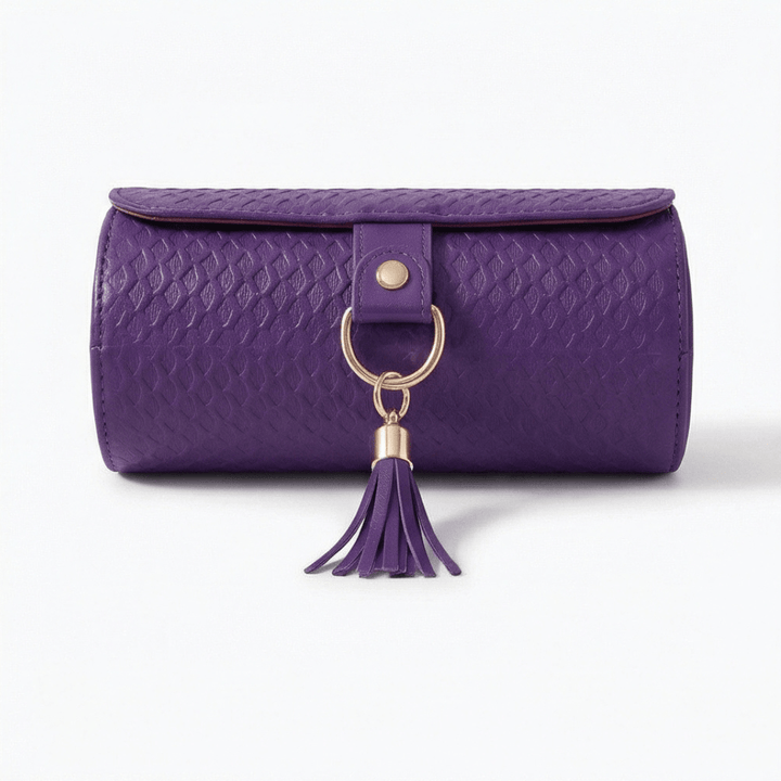 Velora™ – 3 Tier Travel Jewelry Roll