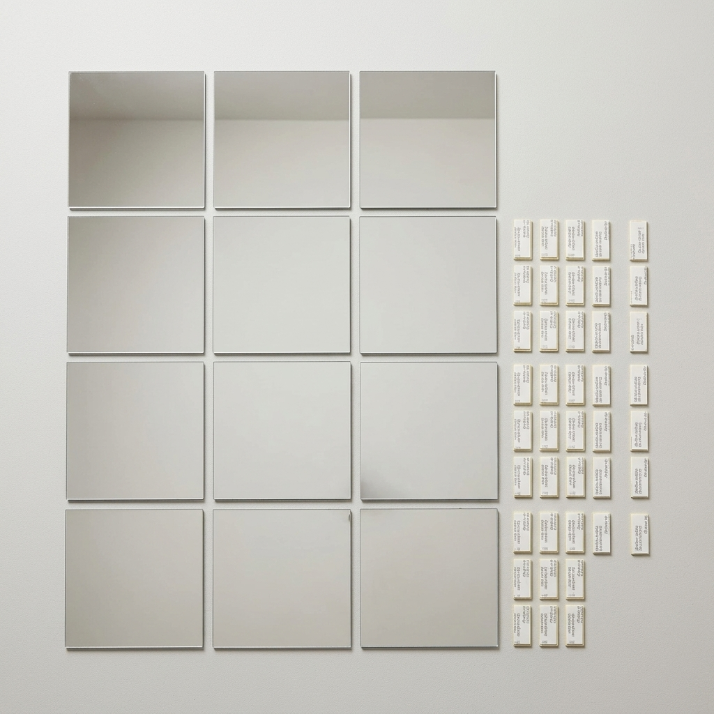 Clearvue™ – Shatterproof Full Length Wall Mirror Tiles
