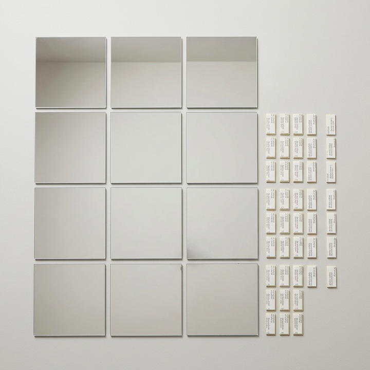 Clearvue™ – Shatterproof Full Length Wall Mirror Tiles