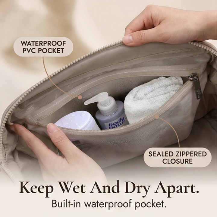 Cloudara™ — Lightweight Quilted Carry All Tote