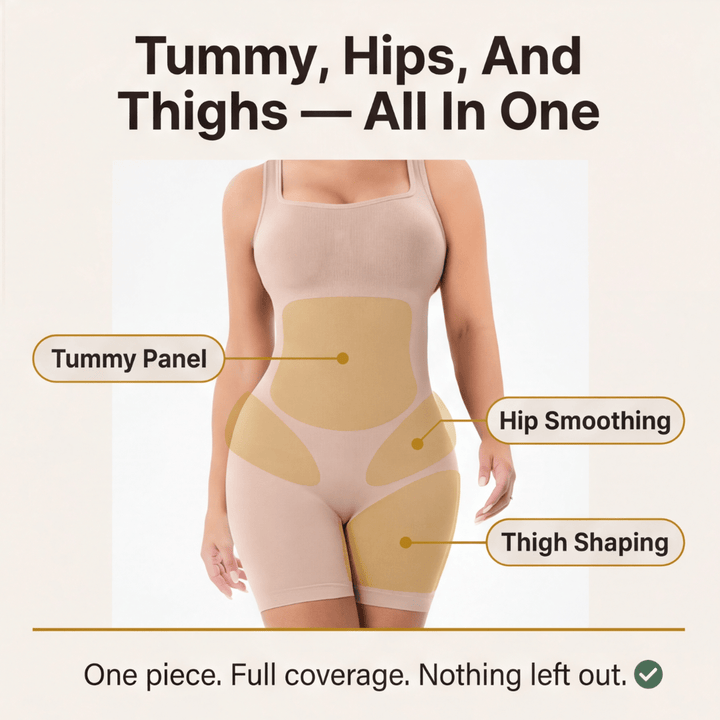 Veluna™ Seamless Full Body Shaping Bodysuit