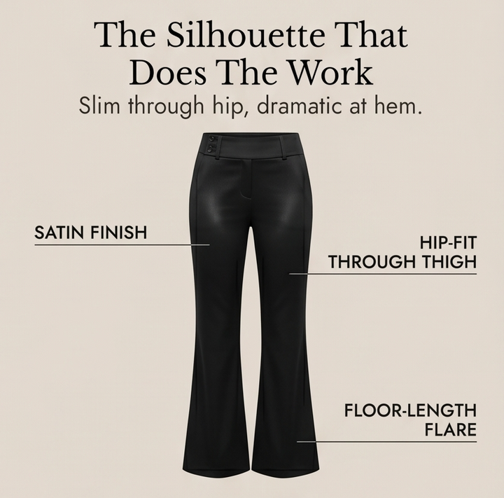 Florevia™ – Elongating Wide-Leg Flare Pants