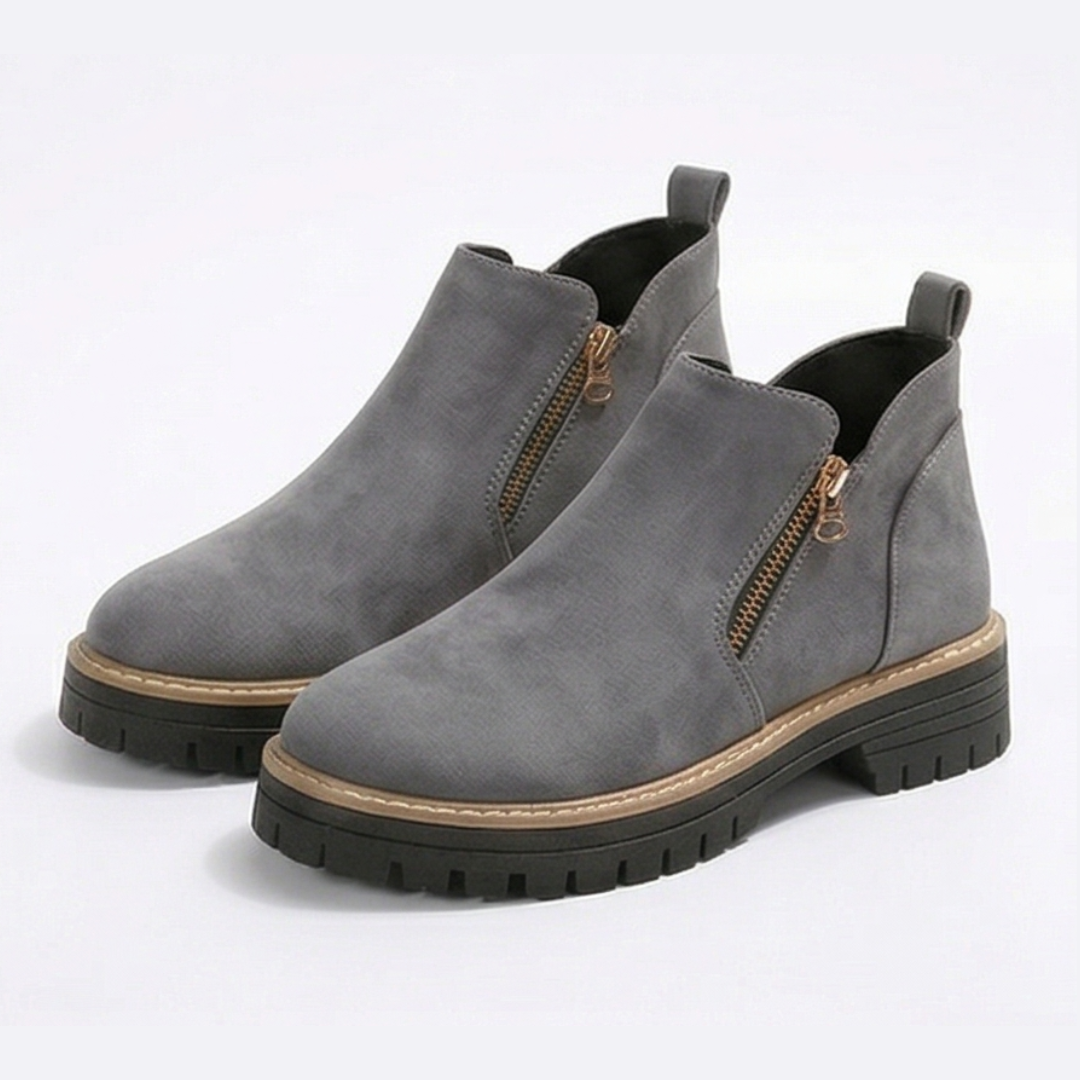 Strida™ – Cushioned Platform Ankle Boots
