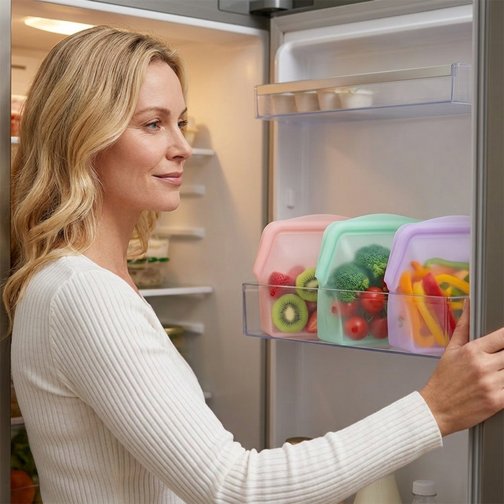 Stovia™ – Leakproof Stand-Up Silicone Storage Bags
