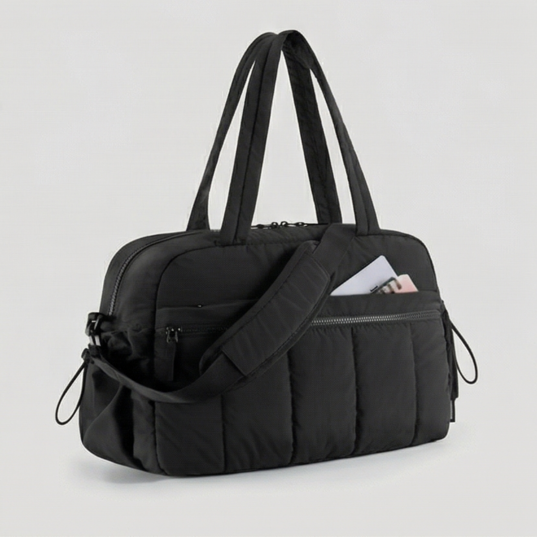 Cloudara™ — Lightweight Quilted Carry All Tote