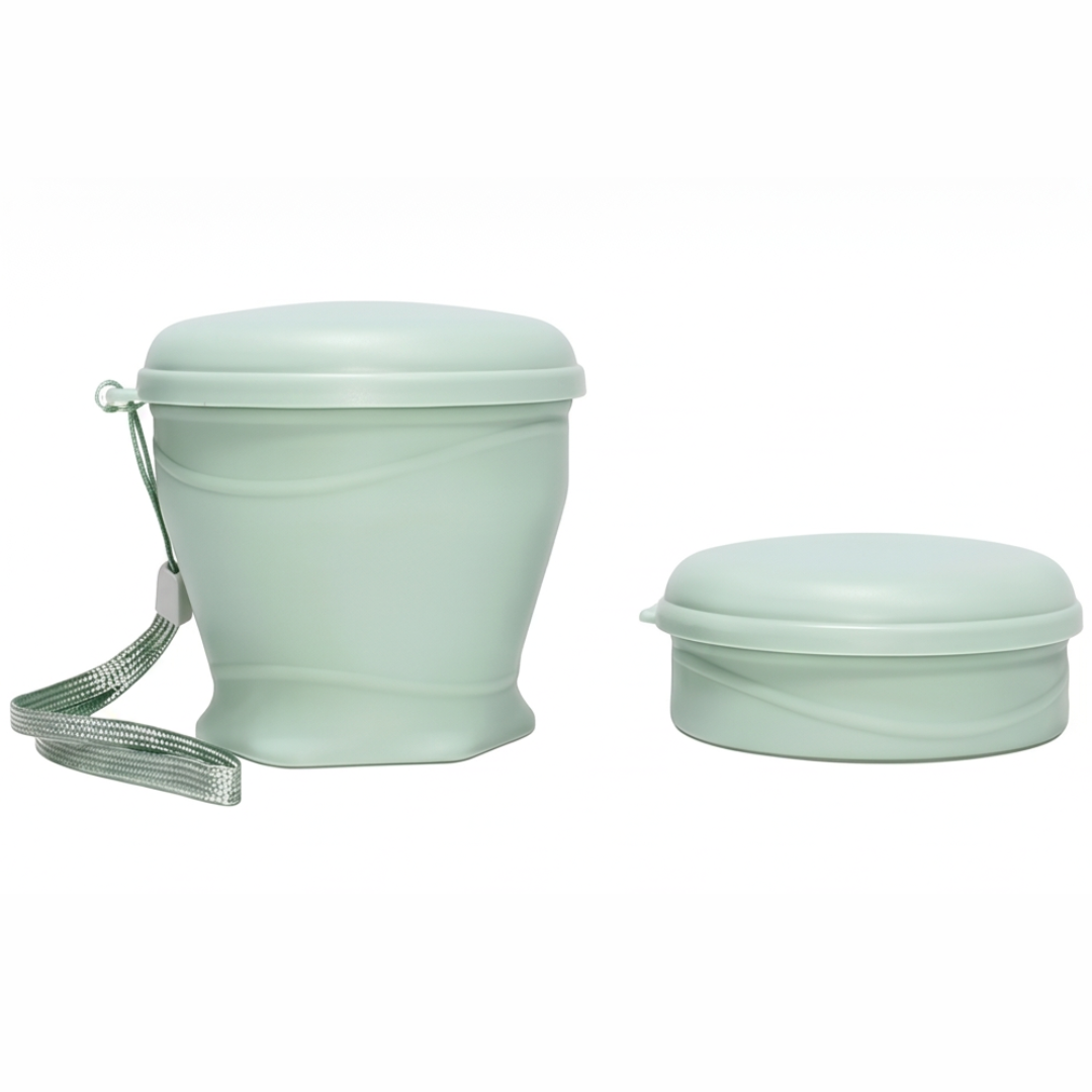FoldSip™ Collapsible Travel Cup with Leakproof Lid