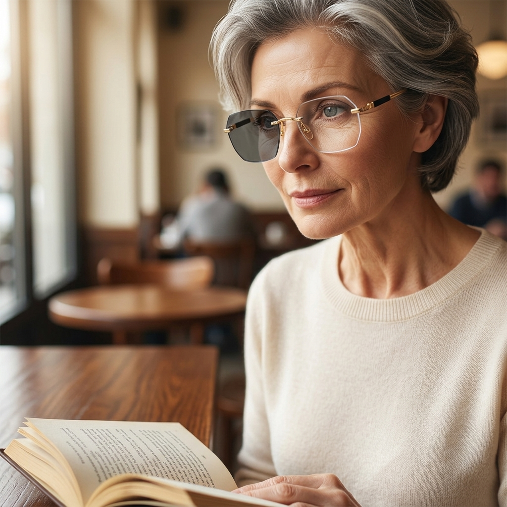 Lumivue™ – 2 in 1 Photochromic Reading Glasses