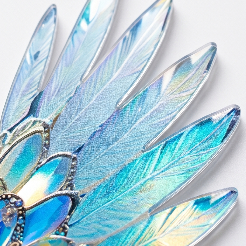 Lumara™ – Iridescent Bluebird Suncatcher Ornament
